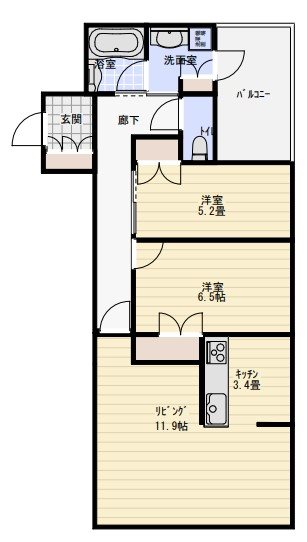 グレースタワーⅢ 間取り