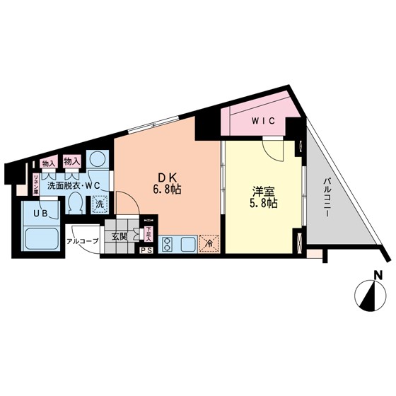 エスティメゾン哲学堂 間取り