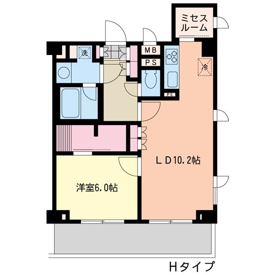エスティメゾン代沢 間取り