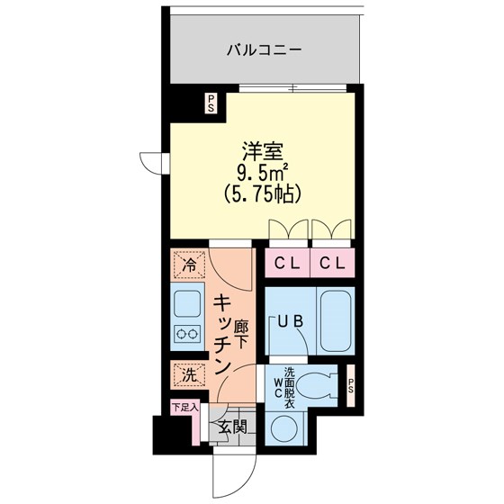 エスティメゾン新中野 間取り