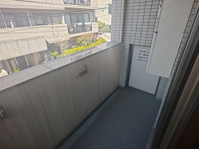 パークウッズ戸越公園 ベランダ