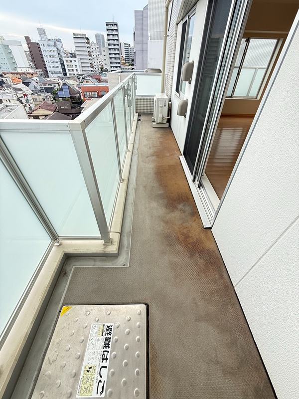 エスティメゾン戸越 ベランダ
