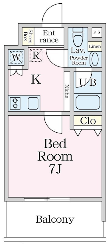 エスティメゾン亀戸 間取り