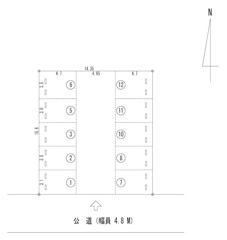 御宮前パーキング(N166) 間取り