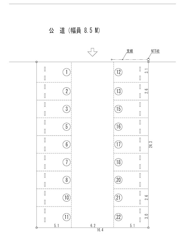 NST宮前パーキング(N181) 間取り