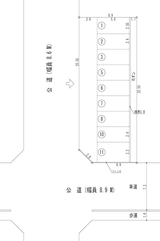 神ノ戸パーキング(N205) 間取り