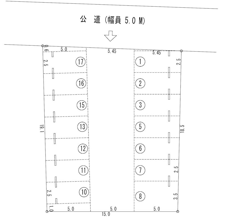 SAKURAパーキング(N061) 間取り