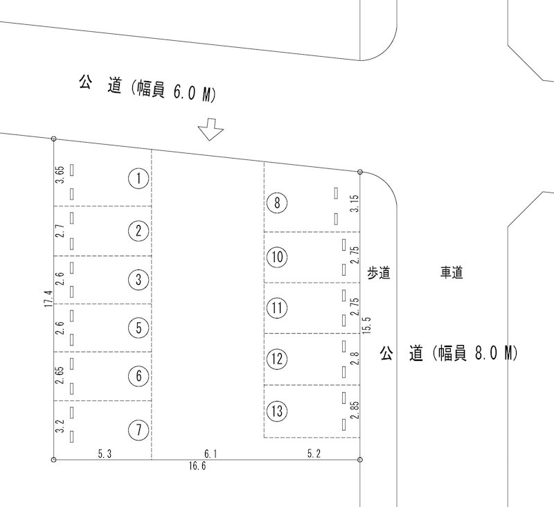 鈴パーキング2(N209) 間取り