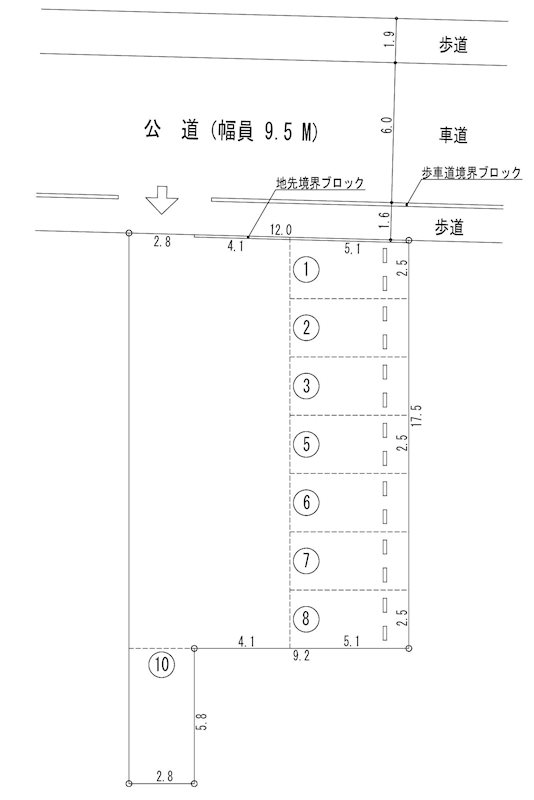 八之坪パーキング(N123) 間取り
