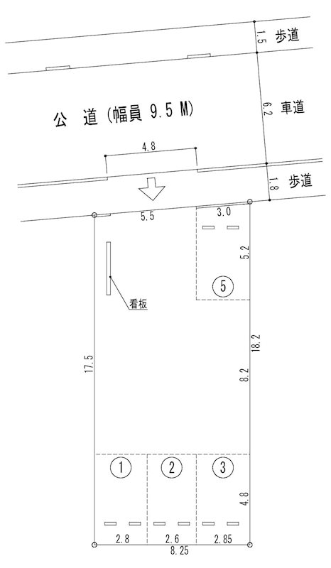 与八杁北駐車場(N201) 間取り