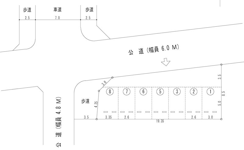 ゆたかパーキング3(N213) 間取り