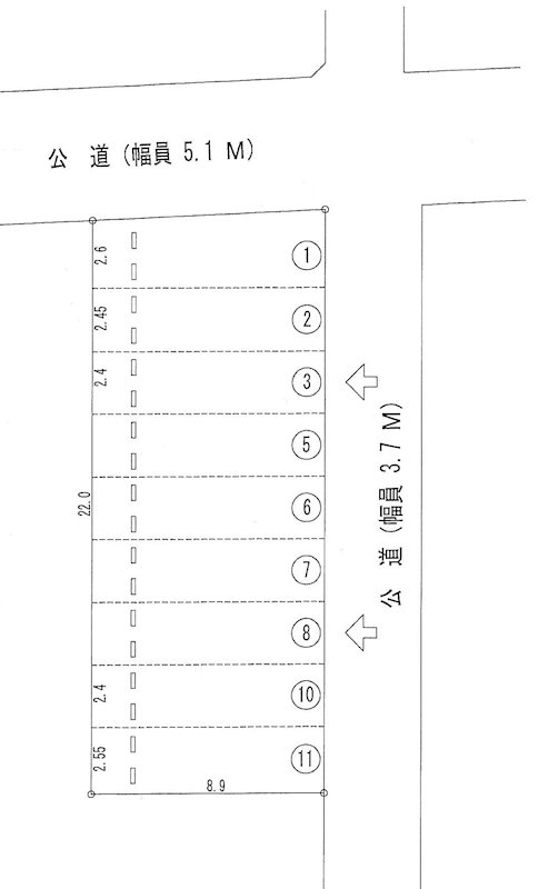 ゆたかパーキング(N151) 間取り