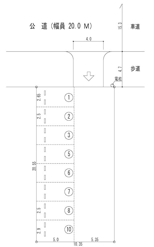 ロータリーパーキング(N156) 間取り