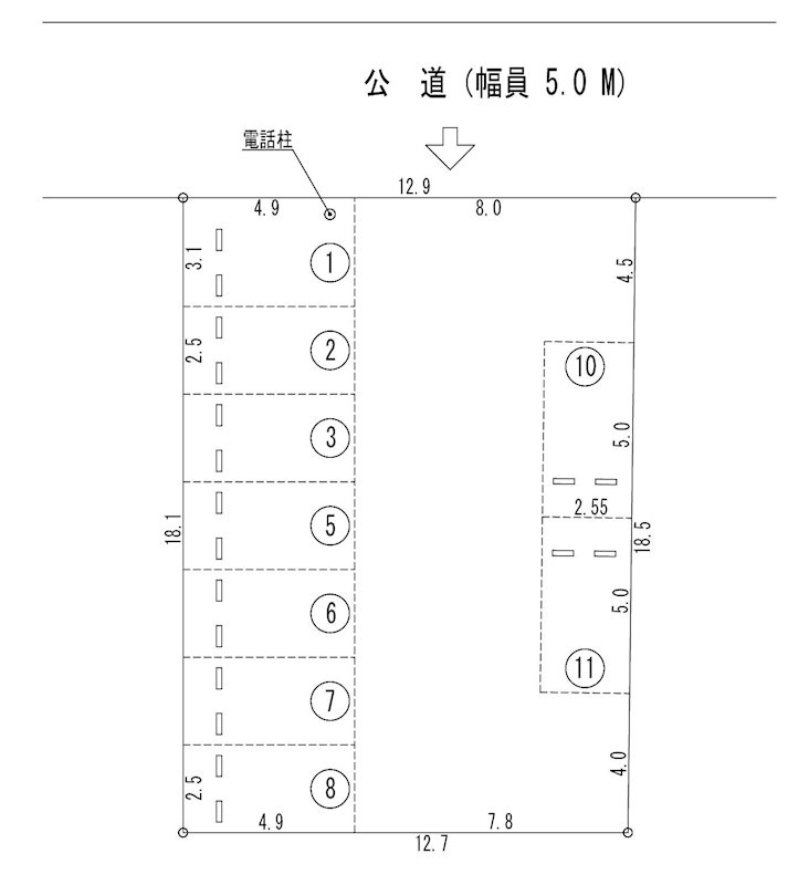ハスパーキング(N124) 間取り