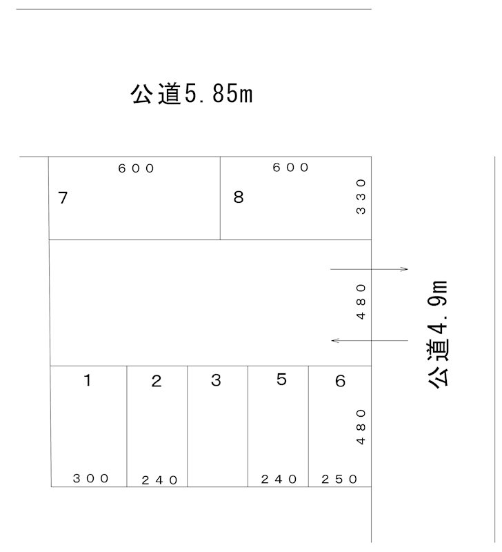 九之坪山パーキング(N042) 間取り