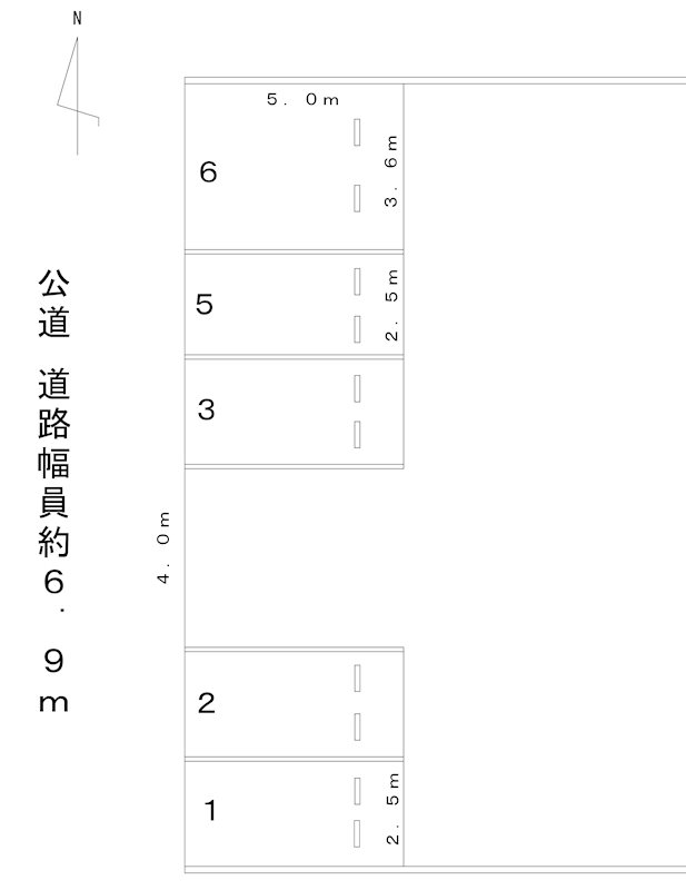 百番駐車場(N113) 間取り