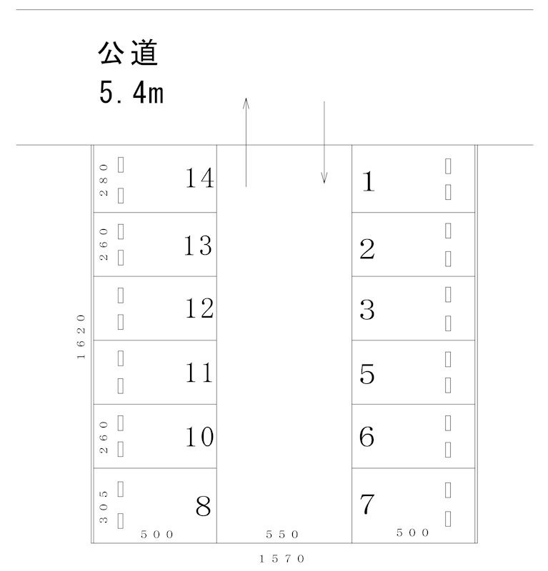 宮パーキング(N179) 間取り