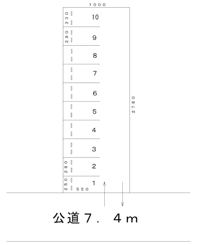 石立パーキング(N236) 間取り