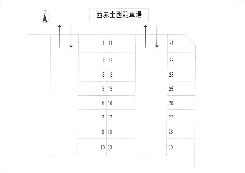 西赤土西駐車場 駐車場