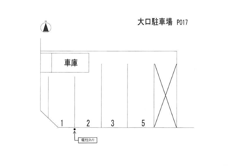 大口駐車場 駐車場