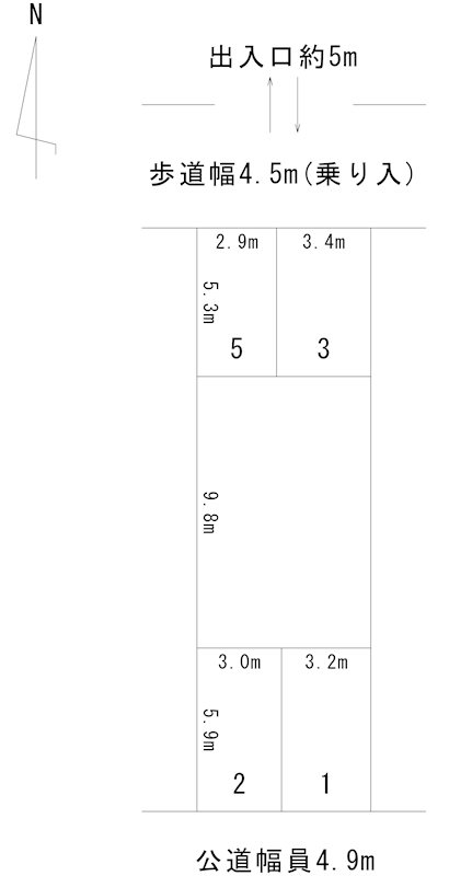 S・Fパーキング(N011) 間取り