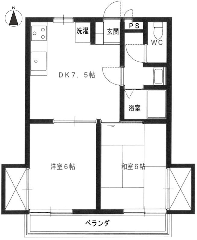 シェ・モア師勝 間取り