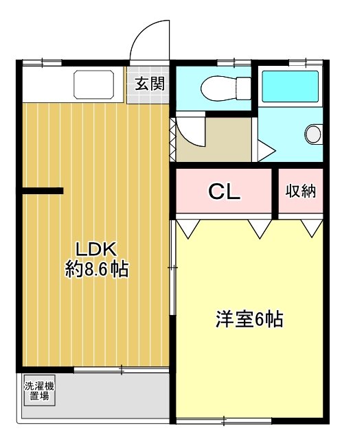 第一かつら荘 間取り