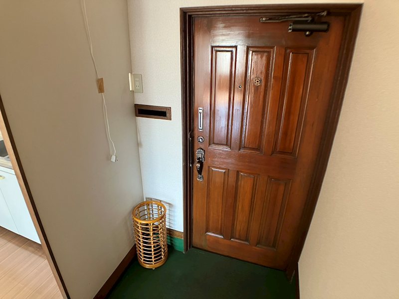 コーポたつみ 玄関