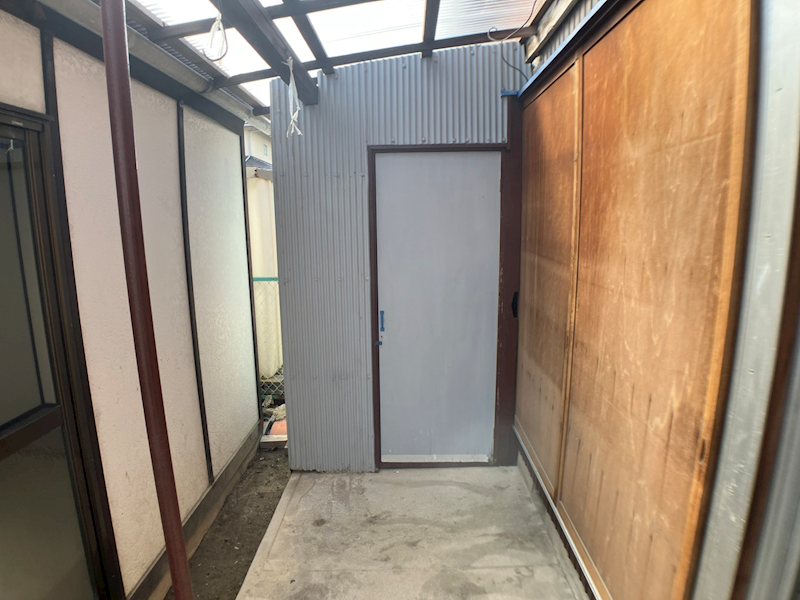 六ツ師町田借家 ベランダ