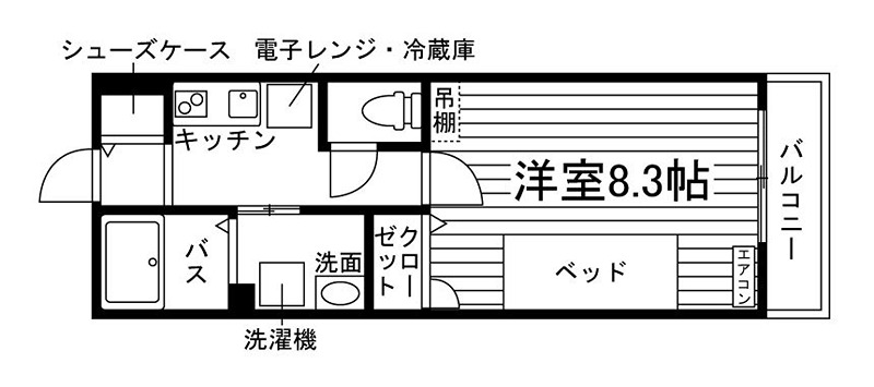 アーバンハイツEdoブリッジ 間取り
