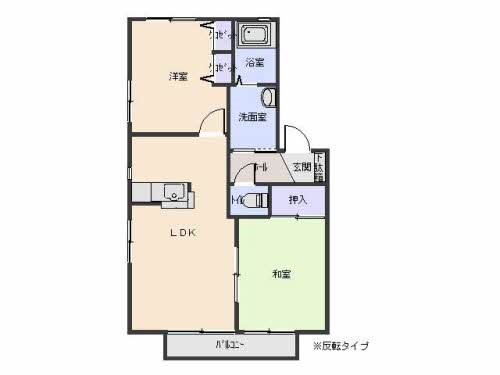 グランセルコーバ桜木　Ｂ 間取り
