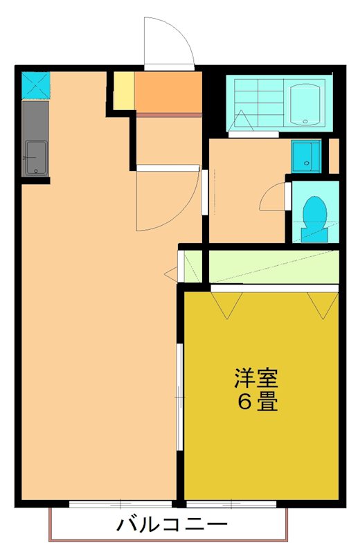 ＭＹ　ＨＯＵＳＥ　Ⅰ 103号室 間取り
