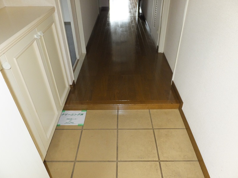 ライオンズマンション清水台 玄関