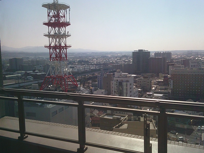 シティタワー郡山 ベランダ