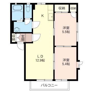 グリーンサニーホームズD 間取り