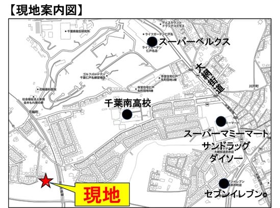 メゾン・ド藤 地図（共通）