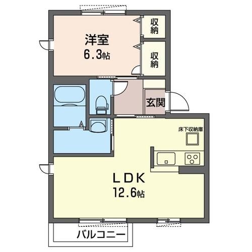ローゼンカバリエ 間取り