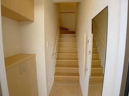 ウイングスクエアA 玄関