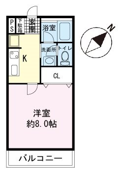 R-1 TOKURA 間取り