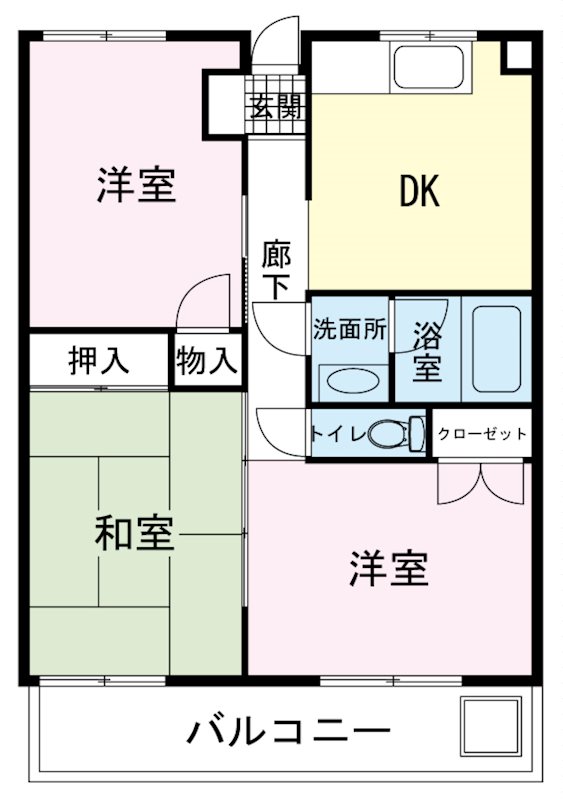 ペアシティ榊 間取り