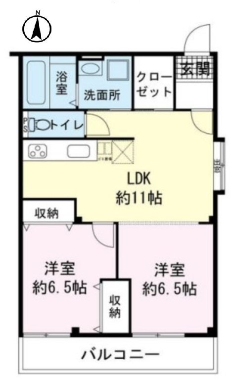 メゾンヴェルテ 間取り