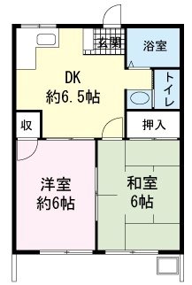 ひばりヶ丘マンションD棟 間取り