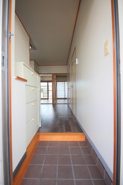 ひばりヶ丘マンションD棟 玄関