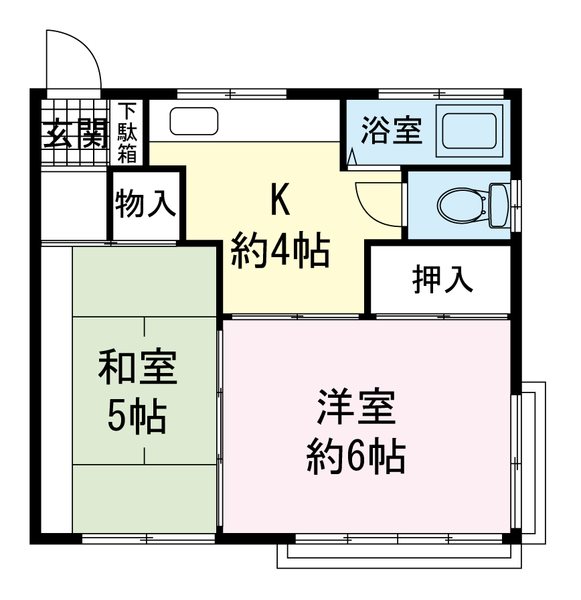 コーポ石田 間取り