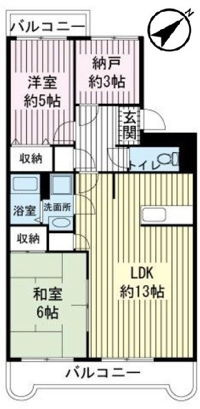 エスポワールSK-B 間取り