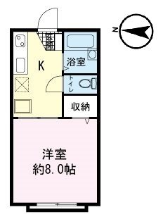 ハイコーポ柳郷地C 間取り