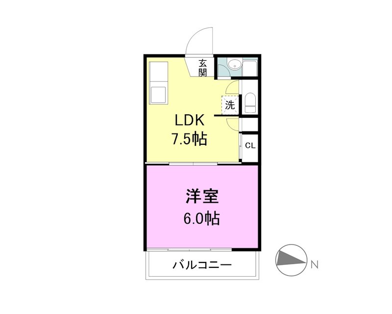 三伸コーポ 間取り
