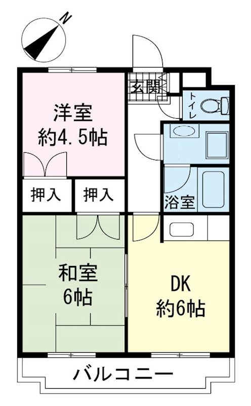 山之井プラザ 間取り
