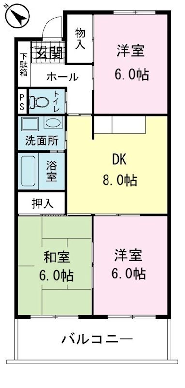 第2アゼリアハイツ 間取り