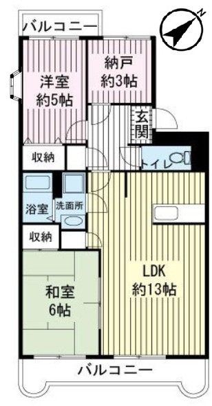 エスポワールSK-B 間取り